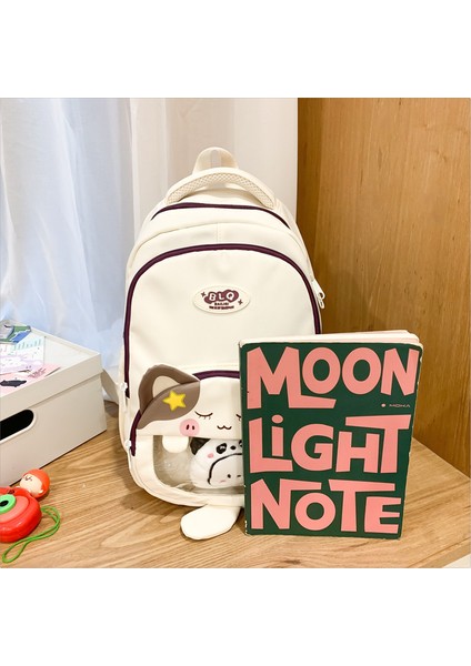 Sevimli Yüksek Yüzlü Kedi Sırt Çantası (Yurt Dışından) fiyatları