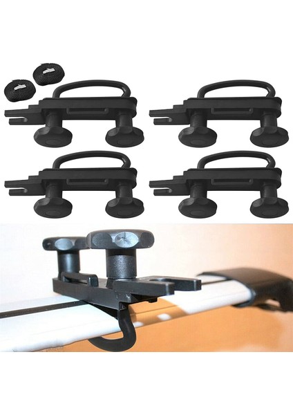 4 Pcs Araba Çatı Bagaj Aksesuarları Van Montaj Aksesuarları Kiti Tavan Kutusu Braketi Montaj Aksesuarları Kiti (Yurt Dışından) fiyatları