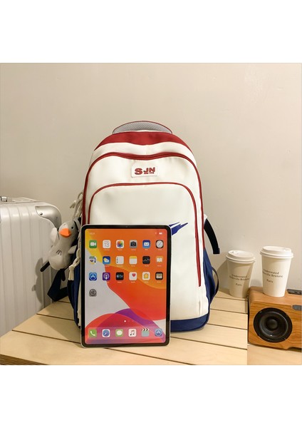 Ortaokul Lise Öğrencileri Için Büyük Kapasiteli Baskı Sırt Çantası (Yurt Dışından) fiyatları