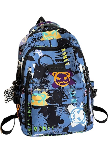 Ortaokul Öğrencisi Grafiti Sırt Çantası (Yurt Dışından)