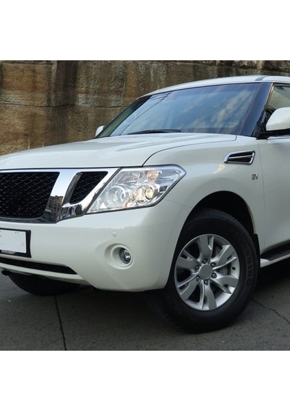 Nissan Patrol 2012-2018 Için Araba Far Kabuk Far Kapağı Başkanı Işık Lensi Far Cam Oto Kabuk Kapağı, Sol (Yurt Dışından) indirimleri