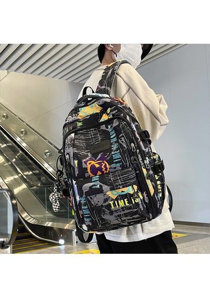 Ortaokul Öğrencisi Grafiti Sırt Çantası (Yurt Dışından) fırsatları