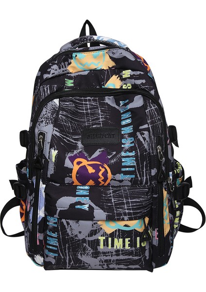 Ortaokul Öğrencisi Grafiti Sırt Çantası (Yurt Dışından)
