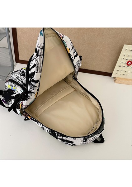 Ortaokul Öğrencisi Grafiti Sırt Çantası (Yurt Dışından) modelleri