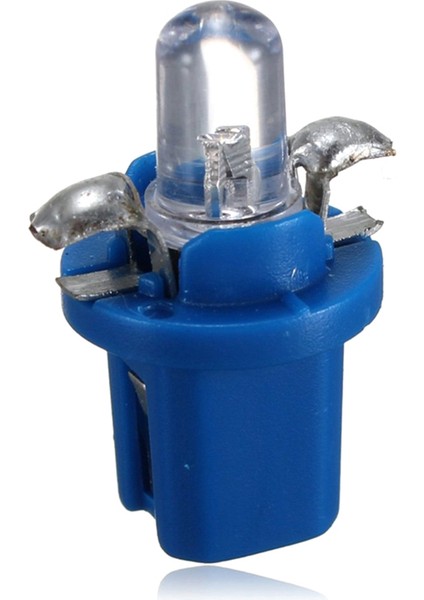 10 Adet LED Ampul Metre Dash B8-5d T5 Lamba Tutucu ile Mavi Ayar Oto Araba Işık (Yurt Dışından) fiyatları