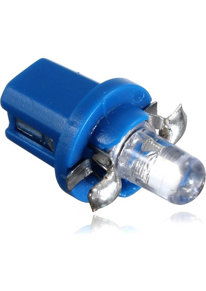 10 Adet LED Ampul Metre Dash B8-5d T5 Lamba Tutucu ile Mavi Ayar Oto Araba Işık (Yurt Dışından) fırsatları