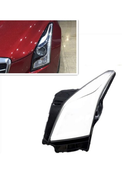 Far Abajur Durumda Cadillac Ats Atsl 2013-2018 2019 Sol Ön Far Camı Kapağı Lampcover Far Kabuk (Yurt Dışından) fiyatları