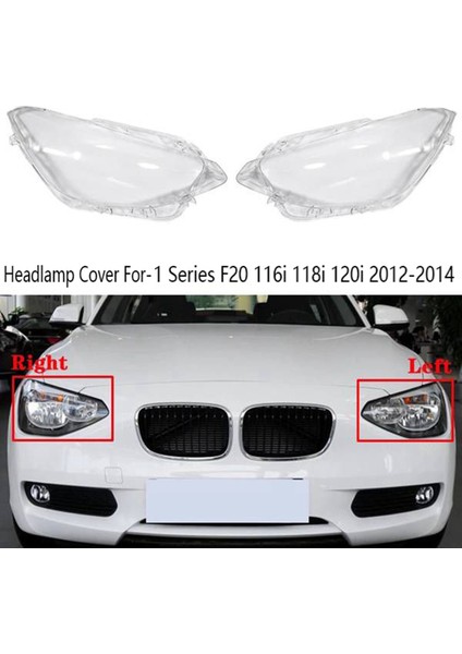 Sol Kafa Işık Lambası Kapağı Far Kabuk Cam Lens Far Abajur-Bmw 1 Serisi F20 116I 118I 120I 2012-2014 (Yurt Dışından) fiyatları
