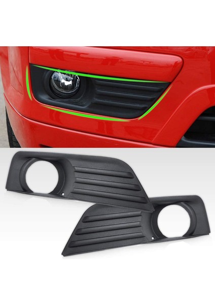 Araba Sağ ve Sol Tampon Sis Farı Havalandırma Izgarası Abajur Ford Focus 2005 2006 2007 Için (Yurt Dışından) fiyatları