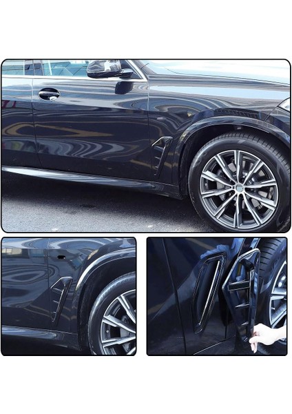 Araba Yan Köpekbalığı Solungaç Yan Hava Çıkış Kapağı Döşeme Bmw X5 G05 X5L 2019-2023 Aksesuarları (Yurt Dışından) modelleri