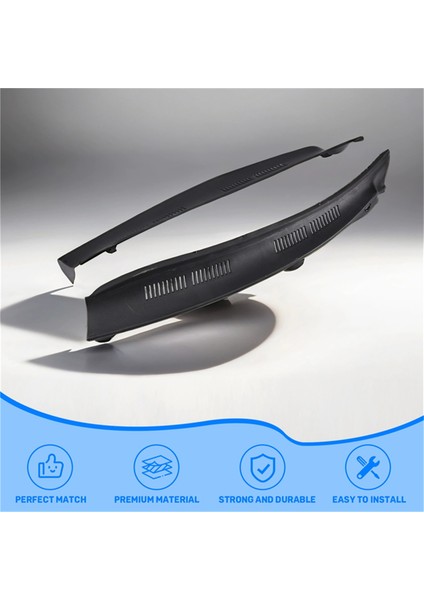 1 Çift Ön Cam Silecek Kapağı Ekran Kaplaması Mercedes E-Serisi W210 E300 E320 E430 1996-2003 A2108310958 A2108311058 (Yurt Dışından) fırsatları