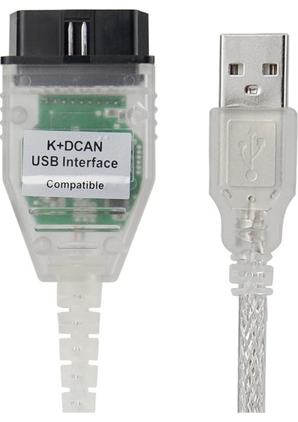 Bmw Inpa Ediabas K+Dcan Çip USB Arayüzü Araç Tanı Araçları Obd 2 Tarayıcı Anahtarı USB Arayüz Kablosu (Yurt Dışından) fiyatları