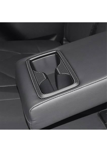 Araba Arka Sıra Su Bardağı Tutucu Çerçeve Arka Kol Dayama Bardak Tutucu Trim Sticker Toyota Grand Highlander 2024 Için (Yurt Dışından) modelleri