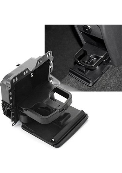 Araba Arka Orta Konsol Kol Dayama Bardak Tutucu Arka Sıra Içecek Tutucu 7N0862533 Vw Golf Plus Sharan Tiguan Için (Yurt Dışından) modelleri