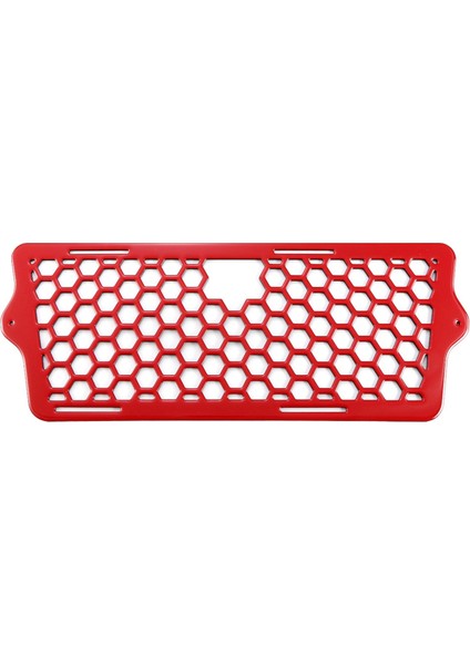 Ön Tampon Orta Izgara Kapağı Petek Kaplama Polaris Slingshot Sl Le Rs Slr 2015-2024 Aksesuarları Kırmızı (Yurt Dışından)