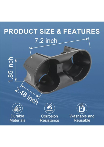 Jeep Wrangler 2007-2010 Ön Konsol Bardak Tutucu 1FH72XDVAA (Yurt Dışından) fiyatları