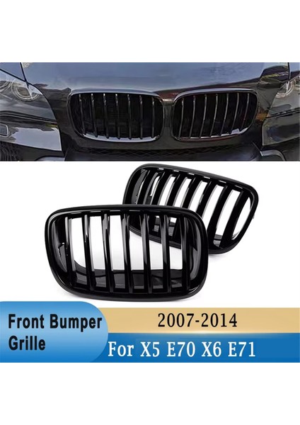 Araba Ön Tampon Izgarası Böbrek Izgaraları Yarış Izgaraları Bmw X5 E70 X6 E71 2007-2014 51137307599 51137307600 (Yurt Dışından) fiyatları