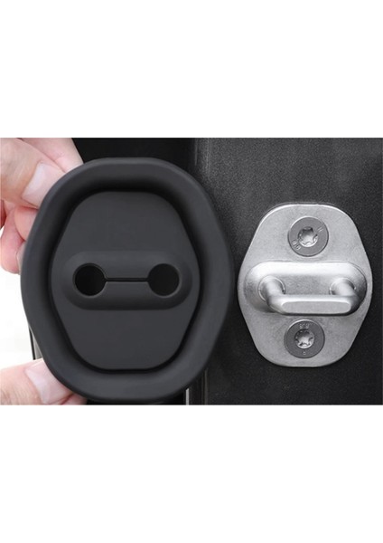 10 Takım Araba Kapı Kilidi Toka Koruyucu Kapak Araba Kapı Mandalı Koruyucu Kapak Silikon Kapı Kolu Kapağı Koruyucu Durdurucu (Yurt Dışından) fiyatları