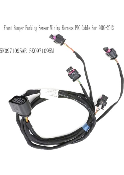 Araba Ön Tampon Park Sensörü Kablo Demeti Pdc Kablosu Vw Golf 6 Mk6 2009-2013 5K0971095AE 5K0971095M (Yurt Dışından) modelleri