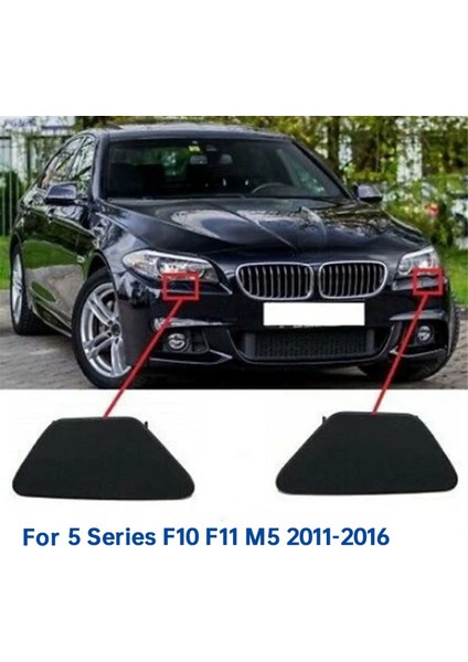 Bmw 5 Serisi F10 F11 201-2016 Far Jet Nozul Kapağı 51118048679 Sol Için Araba Ön Tampon Far Yıkama Kapağı (Yurt Dışından) indirimleri