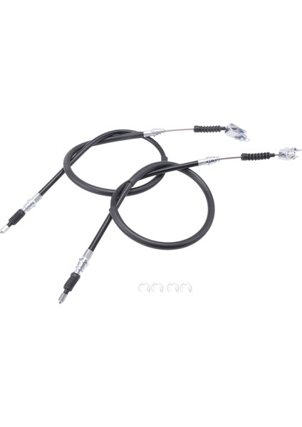 1 Çift Golf Arabası Fren Kablosu (98 cm ve 127 Cm) Club Car Ds 2000-UP Benzinli Elektrikli 102022101, 1020221-01, 1019907 (Yurt Dışından)