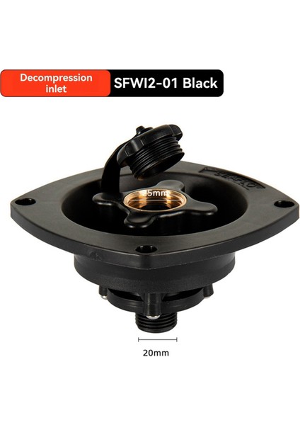 Rv Duvara Monte Dolum Regülatörü Darbe Basıncı Düzenlenmiş Su Girişi Rv'ler Römork Kampçılar Tekne Aksesuarları Siyah (Yurt Dışından) fırsatları