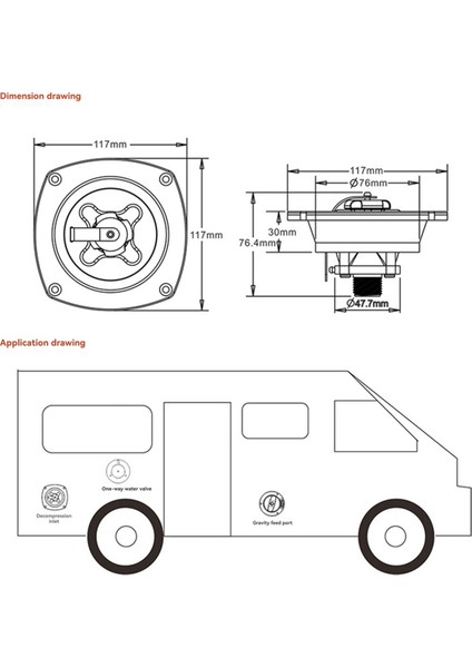 Rv Duvara Monte Dolum Regülatörü Darbe Basıncı Düzenlenmiş Su Girişi Rv'ler Römork Kampçılar Tekne Aksesuarları Siyah (Yurt Dışından) indirimleri