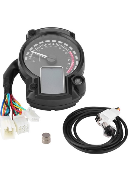 Motosiklet Hız Göstergesi 299 Kmh Mph 7 Renk 14000RPM Takometre Atv Quad Frenzy Evrensel Dijital Hız Göstergesi (Yurt Dışından) fırsatları