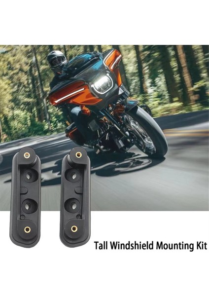 Motosiklet Yükseltilmiş Ön Cam Braketi Ön Cam Montaj Kiti Braketi Harley Cvo Street Glide 2023 Flhxse Modeli (Yurt Dışından) modelleri