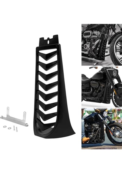 Motosiklet Ön Çene Spoyleri Alt Radyatör Çerçeve Kapağı Harley Softail Street Fat Bob Breakout Fxbr 2018-2023 (Yurt Dışından) fiyatları
