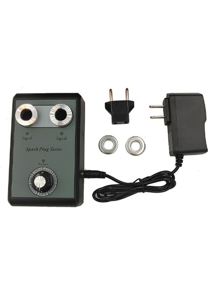 Araba Buji Test Cihazı Ateşleme Test Cihazları Otomotiv Tanı Aracı 12V Araba Kamyon Için Çift Delikli Dedektör (Yurt Dışından)