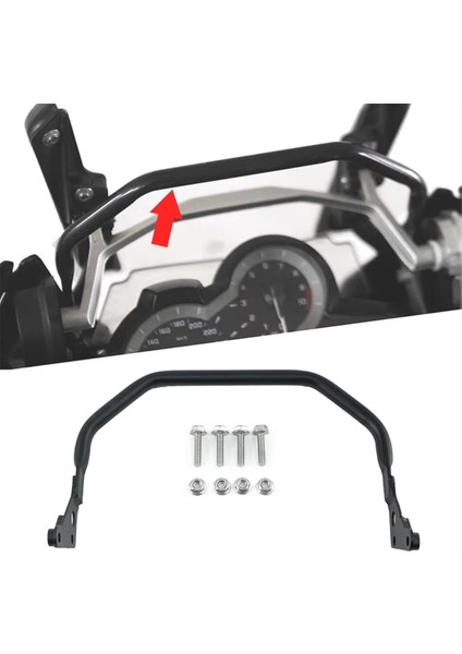 Motosiklet Navigasyon Gidon Braketi Destek Çubuğu 12MM Cep Telefonu Tutucu Bmw R1250GS Adv R1200GS Adv (Yurt Dışından) modelleri