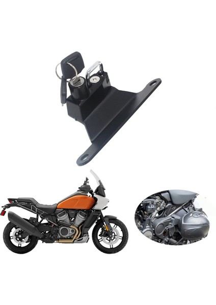 Harley Pan America 1250 S PA1250S 2021 2022 Için Motosiklet Kask Kilidi Hırsızlık Önleyici Kask Güvenlik Kilidi Aksesuarları (Yurt Dışından) modelleri