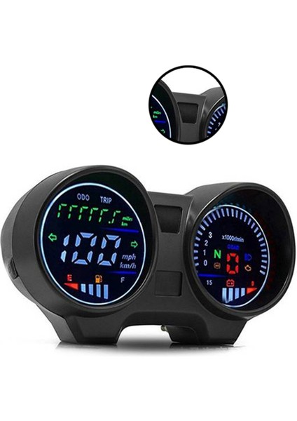 Brezilya Için Tıtan Için Honda CG150 2004-2009 Dijital LED Motosiklet Sıcaklık Ölçer Hız Göstergesi (Yurt Dışından) indirimleri