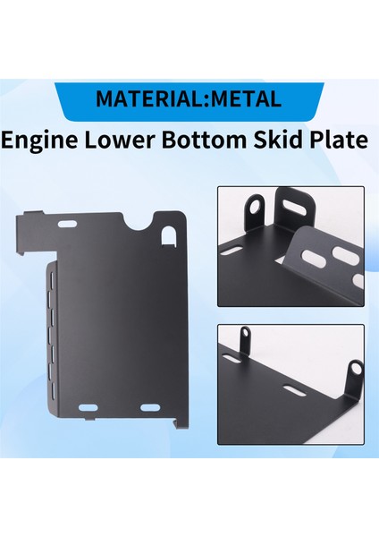 Motosiklet Motor Koruma Alt Alt Kaydırma Plakası Motor Koruma Şasi Koruması Zontes 368G 368 G 368-G (Yurt Dışından) indirimleri