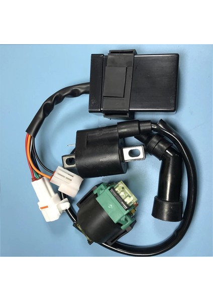 1 Takım Atv Cdı Ateşleme Bobini Solenoid Röle Takımı Motosiklet Ateşleme Bobini JS250 Jianshe 250CC Puma 250-3A Atv Parçaları (Yurt Dışından) modelleri
