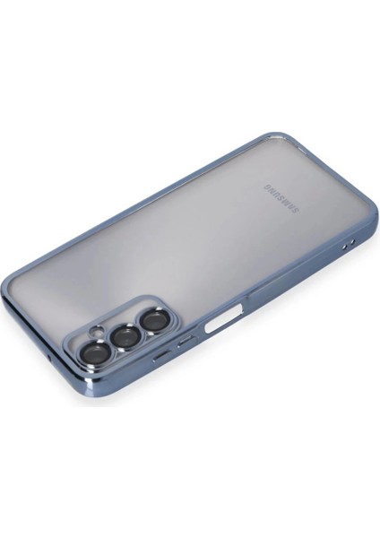 Samsung Galaxy A05S Kılıf Lensli Silikon - Açık Mavi modelleri