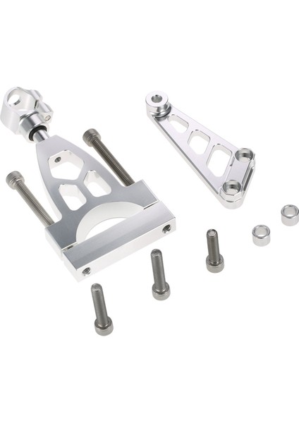 Honda CB400 Vtec 1999 Için Motosiklet Direksiyon Amortisörü Montaj Braketi - Motosiklet Modifikasyon Parçaları Gümüş (Yurt Dışından) fırsatları