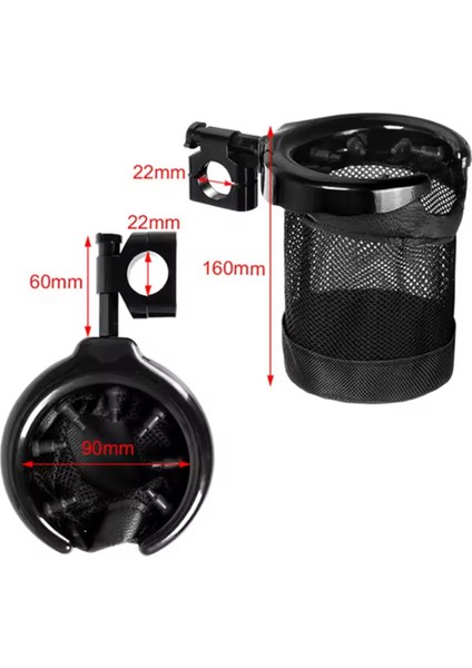 Motosiklet Bardak Tutucu Şişe Standı Adaptörü Içecek Tutucu Gidona Uygun 22MM (Yurt Dışından) fiyatları