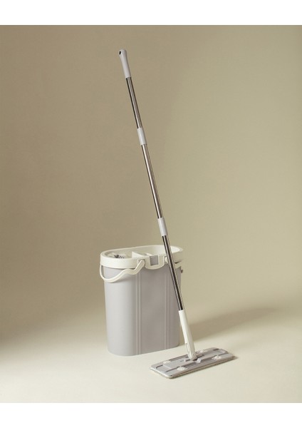 Verly 3 Bölmeli Tablet Mop Seti - Gri