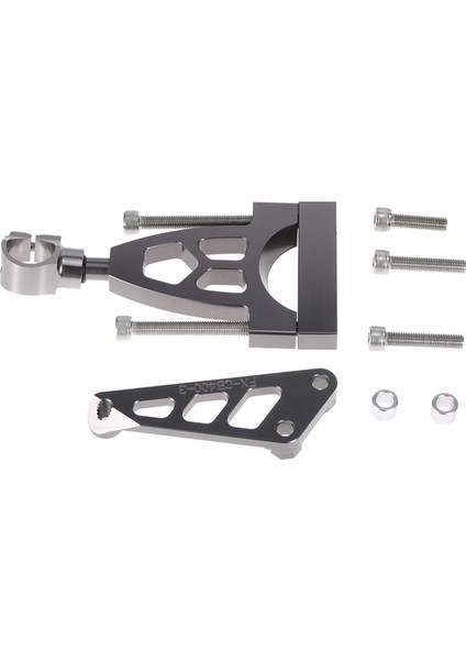 Honda CB400 Vtec 1999 Için Motosiklet Direksiyon Amortisörü Montaj Braketi - Motosiklet Modifikasyon Parçaları Gri (Yurt Dışından)