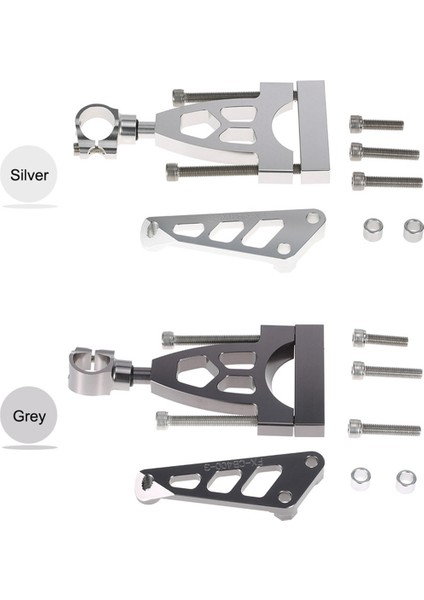 Honda CB400 Vtec 1999 Için Motosiklet Direksiyon Amortisörü Montaj Braketi - Motosiklet Modifikasyon Parçaları Gri (Yurt Dışından) indirimleri