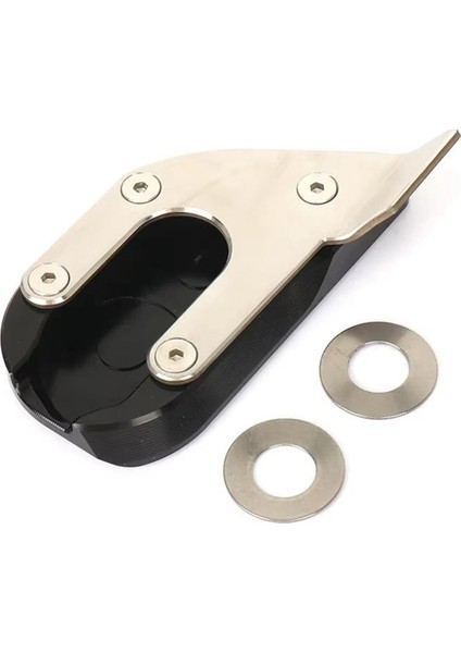 Bmw R1300GS R 1300 Gs Adventure 2023 2024 Siyah Için Motosiklet Kickstand Uzatıcı Ayak Yan Stand Taban Uzatması (Yurt Dışından)