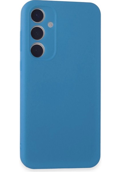 Samsung Galaxy A15 4g Kılıf First Silikon - Mavi