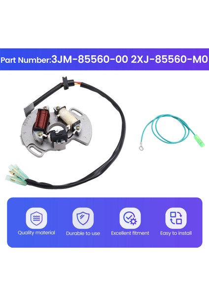Yamaha Blaster 200 YFS200 Yfs 200 1988-2002 Için Yeni Atv Magneto Motor Jeneratör Stator Bobini 3JM-85560-00 2XJ-85560-M0 (Yurt Dışından) indirimleri