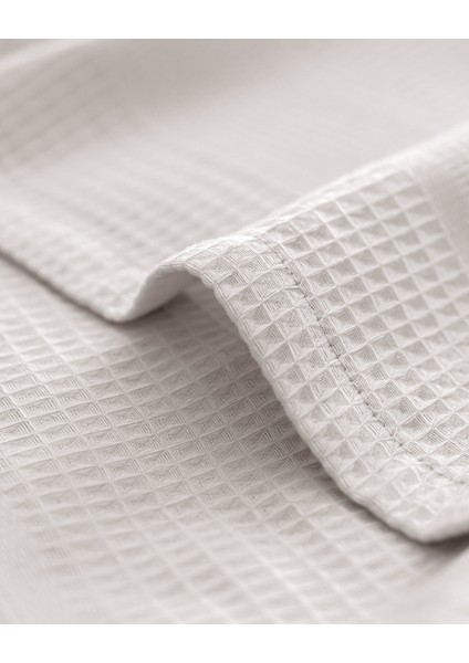 Mathilda Çift Kişilik %100 Pamuk Karde Düz Pike - Açık Mavi fırsatları