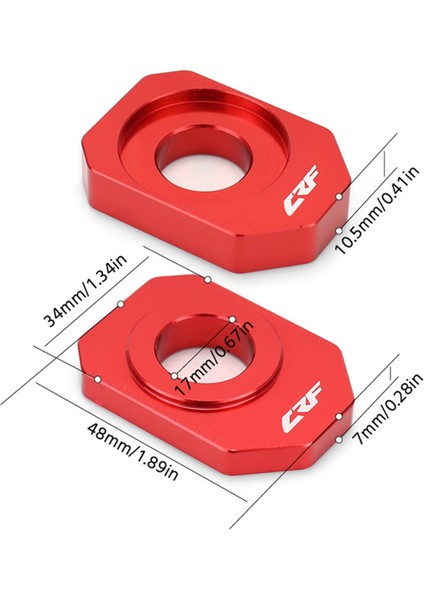 Motosiklet Zincir Ayarlayıcı Kaydırıcı Salıncak Kolu Kaydırıcı Honda Crf 250L 250M 300L 2013-2023 Motosiklet Regülatörü Aksesuarları (Yurt Dışından) modelleri