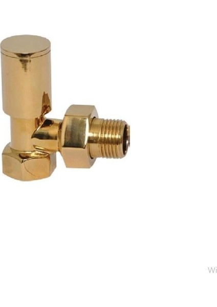 16004 Köşe Radyatör Vanası Sarı Silindir Ppr