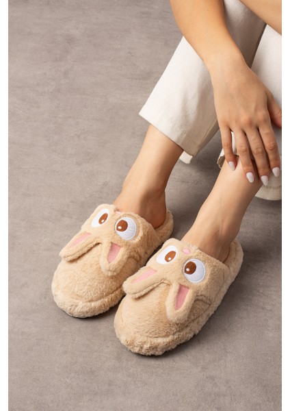 Kadın Ev Terliği Yumuşak Peluş Kaymaz Taban fırsatları