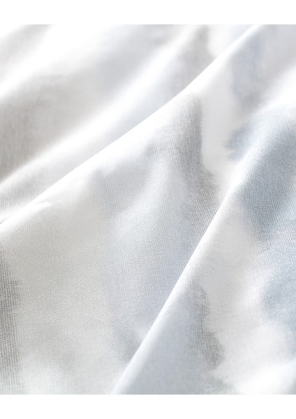 Leda Çift Kişilik %100 Pamuk Ranforce Baskılı Nevresim Takımı - Gri indirimleri